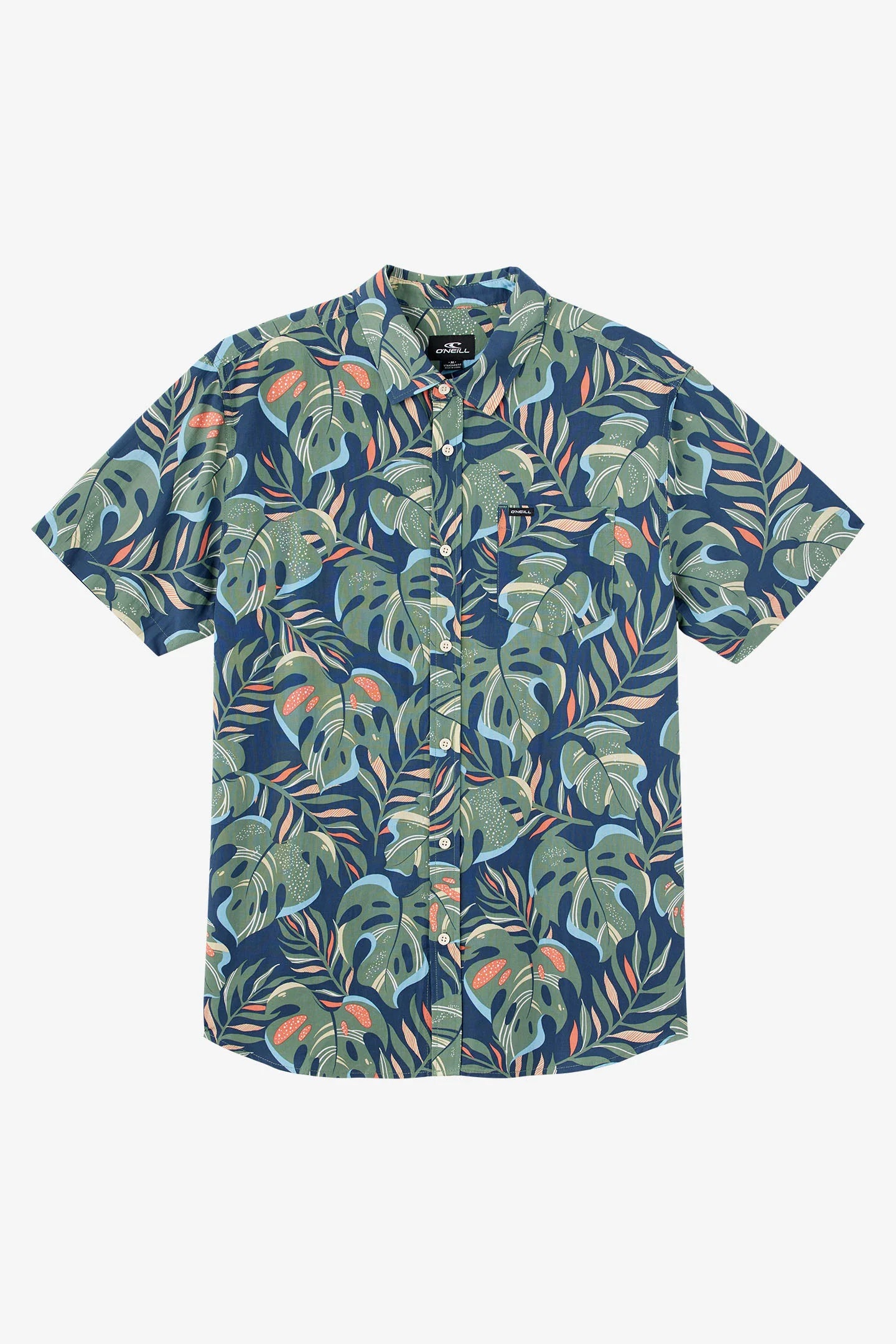 O'Neill Oasis Eco SS Standard Shirt - Grn