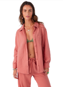 O'Neill Leni LS Shirt - Canton Rose