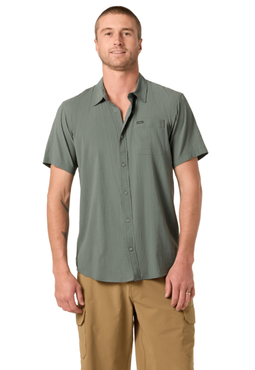 O'neill TRVLR Perforated Standard SS Woven Shirt