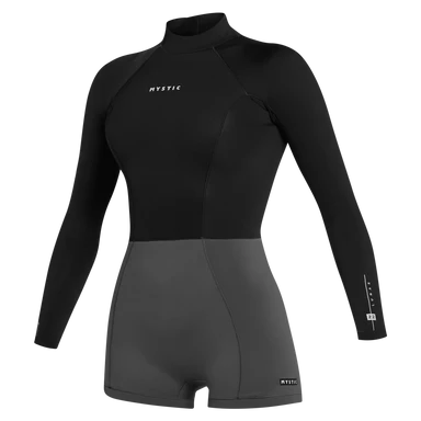 Mystic Womens Lunar 2/2mm Back Zip L/S Spring Suit