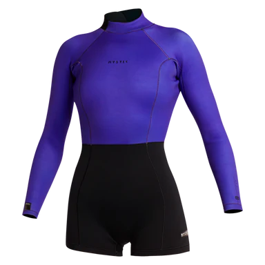 Mystic Womens Lunar 2/2mm Back Zip L/S Spring Suit