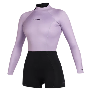 Mystic Womens Lunar 2/2mm Back Zip L/S Spring Suit