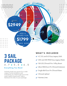 3 Sail Ezzy Legacy Package (Smaller)