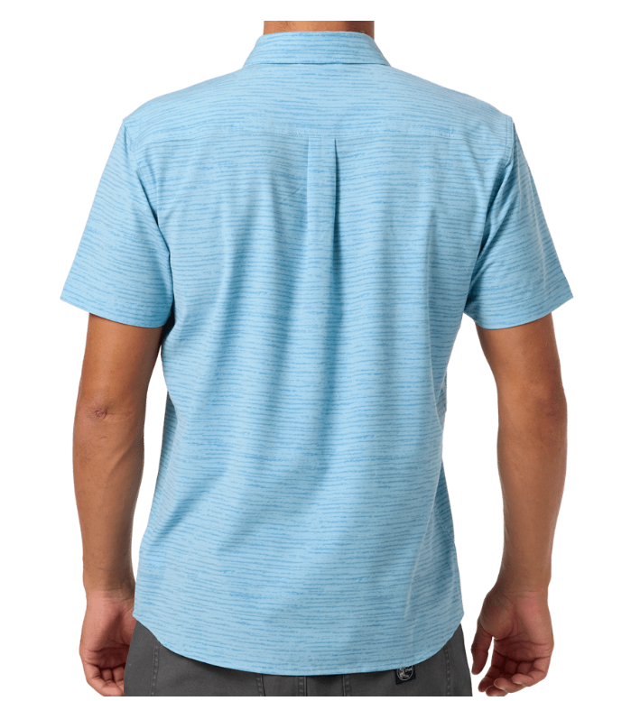 O'NEILL TRVLR UPF TRAVERSE STRIPE STANDARD SS WOVEN SHIRT
