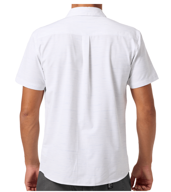 O'NEILL TRVLR UPF TRAVERSE STRIPE STANDARD SS WOVEN SHIRT