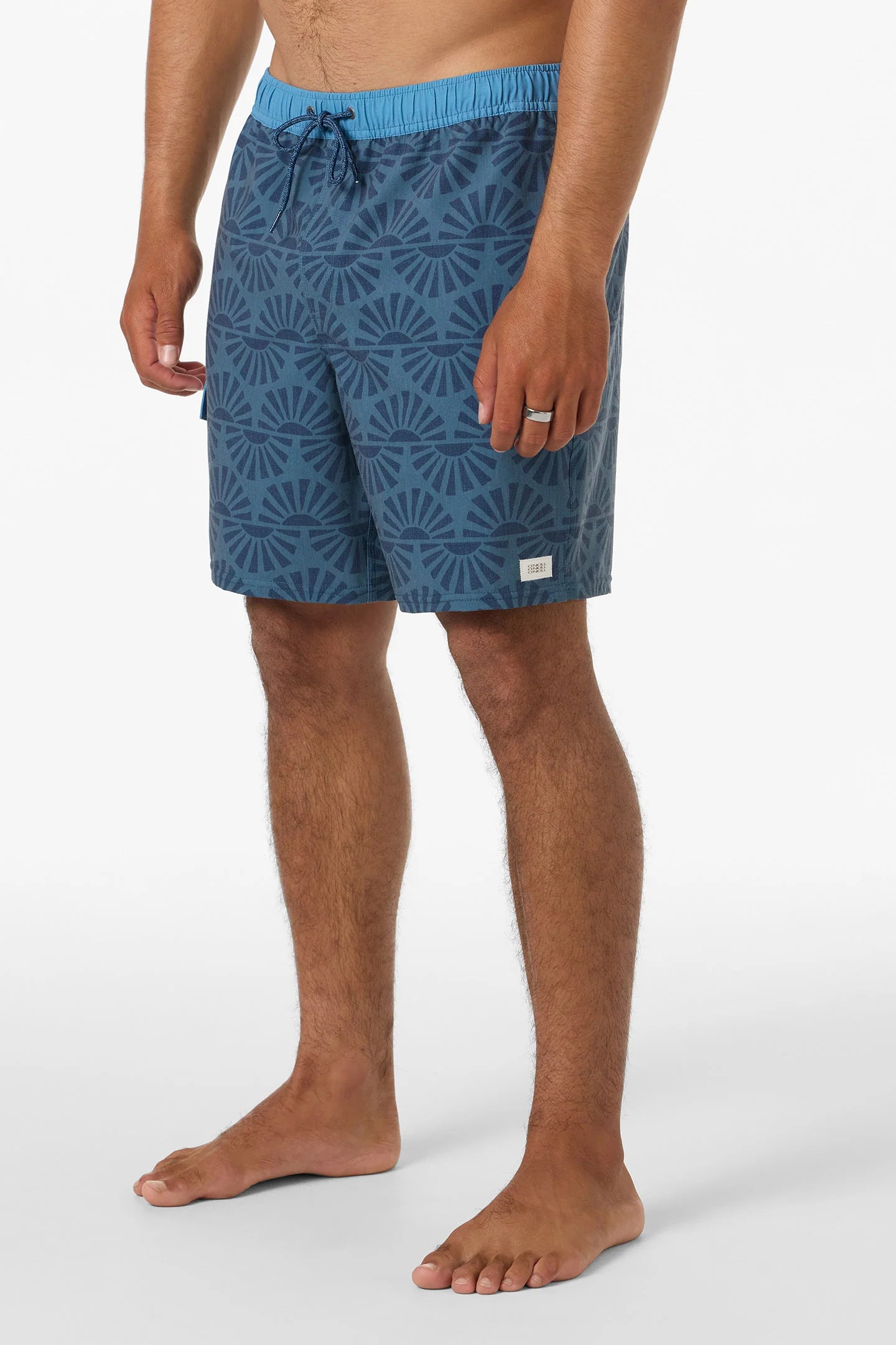 O'Neill Hermosa Retro E-Waist 17" Boardshorts - Dark Slate